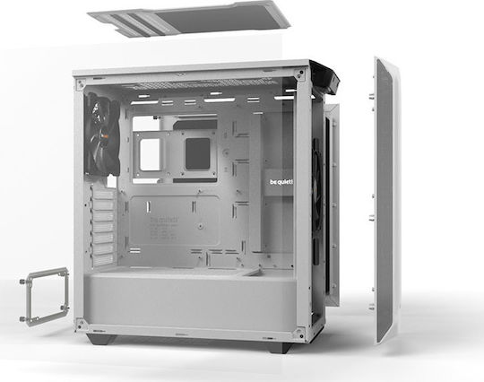 Be Quiet Pure Base 500 Midi Tower Компютърна Кутия Бяла