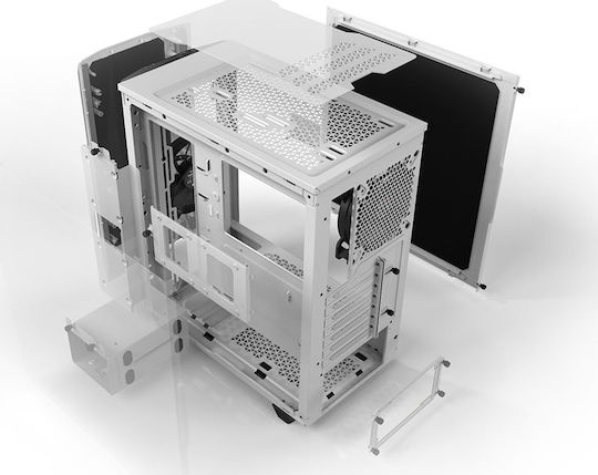 Be Quiet Pure Base 500 Midi Tower Компютърна Кутия Бяла
