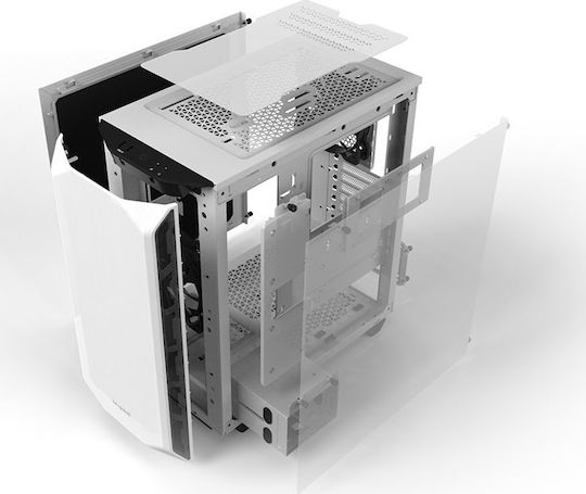Be Quiet Pure Base 500 Midi Tower Компютърна Кутия Бяла