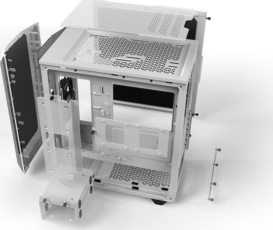 Be Quiet Pure Base 500 Midi Tower Компютърна Кутия Бяла