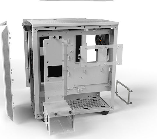 Be Quiet Pure Base 500 Midi Tower Компютърна Кутия Бяла