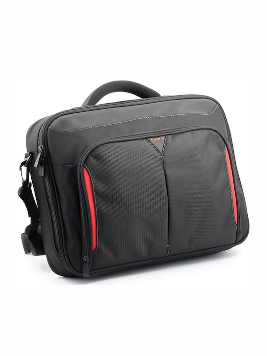 Targus Classic+ Camshell Tasche Schulter / Handheld für Laptop 15.6" in Schwarz Farbe