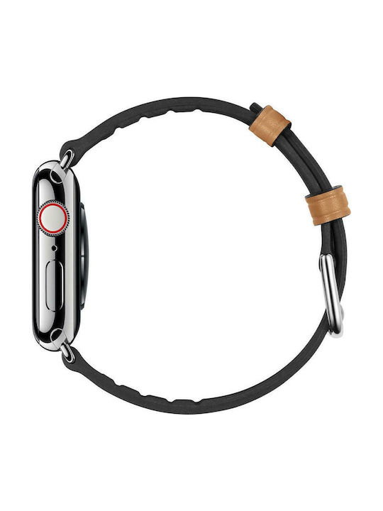 Spigen Retro Fit Λουράκι Δερματίνης Καφέ (Apple Watch 38/40mm)