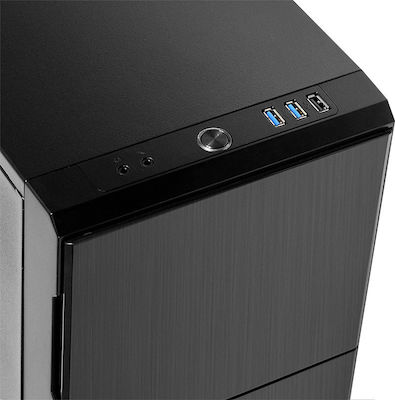 Nanoxia Deep Silence 3 Midi Tower Computer Case Gray