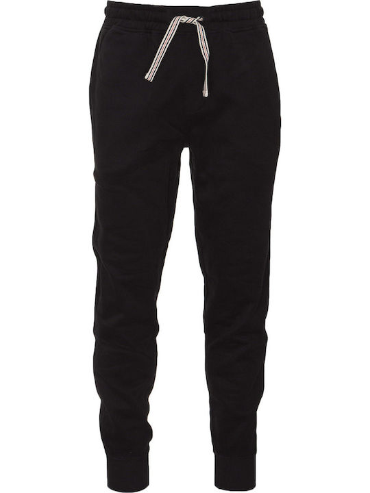 Visconti Sweatpants with Elastic Black