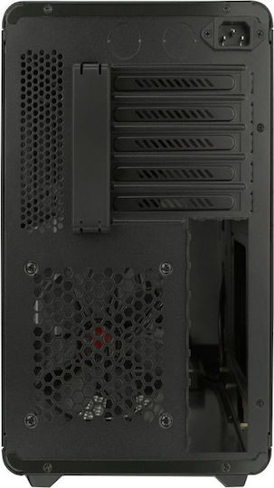 Raijintek Styx Gaming Midi-Turm Computergehäuse mit Seitenfenster Schwarz