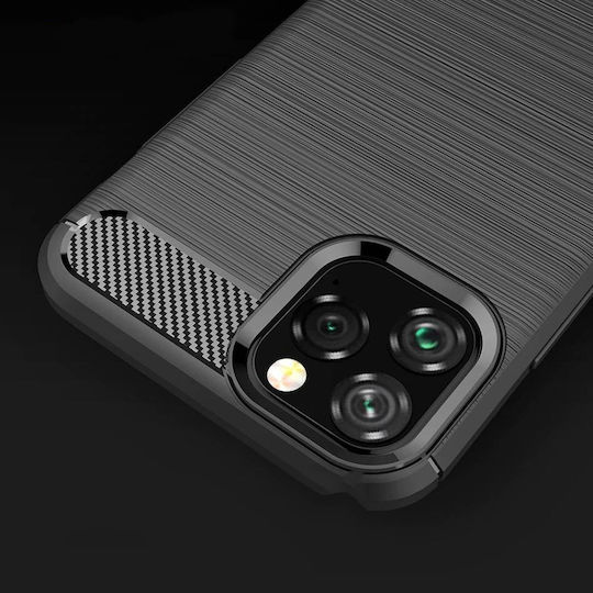 Hurtel Back Cover Σιλικόνης 1.4mm Μαύρο (iPhone 11 Pro)