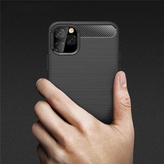 Hurtel Back Cover Σιλικόνης 1.4mm Μαύρο (iPhone 11 Pro)