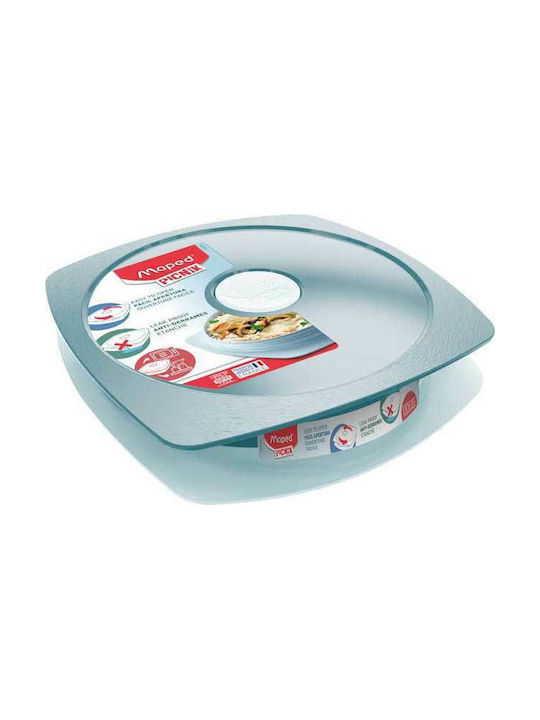 Maped Picnik Lunch Box Plastic Green Suitable for for Lid for Microwave Oven 900ml 1pcs