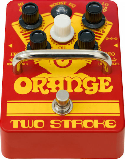 Orange Two Stroke Педал Ефект Бустер Електрическа китара