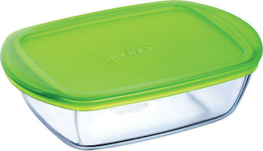 Pyrex Lunchbox Glas Green Geeignet für die Mikrowelle 1250ml 1Stück