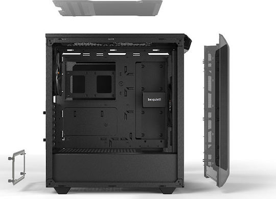 Be Quiet Pure Base 500 Midi Tower Κουτί Υπολογιστή Μαύρο