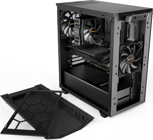 Be Quiet Pure Base 500 Midi Tower Κουτί Υπολογιστή Μαύρο