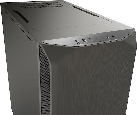 Be Quiet Pure Base 500 Midi Tower Κουτί Υπολογιστή Metallic Gray