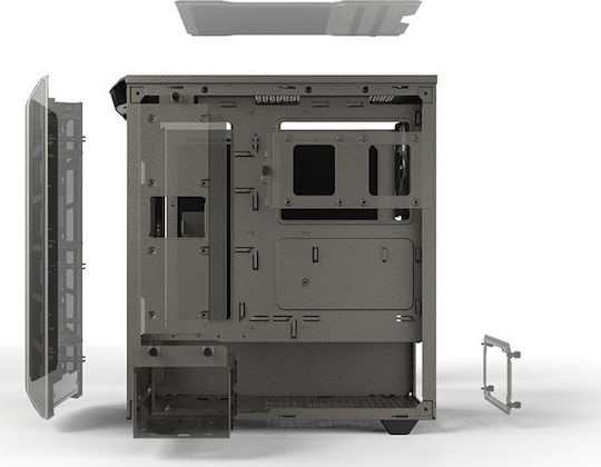 Be Quiet Pure Base 500 Midi Tower Κουτί Υπολογιστή Metallic Gray
