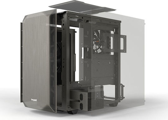 Be Quiet Pure Base 500 Midi Tower Κουτί Υπολογιστή Metallic Gray