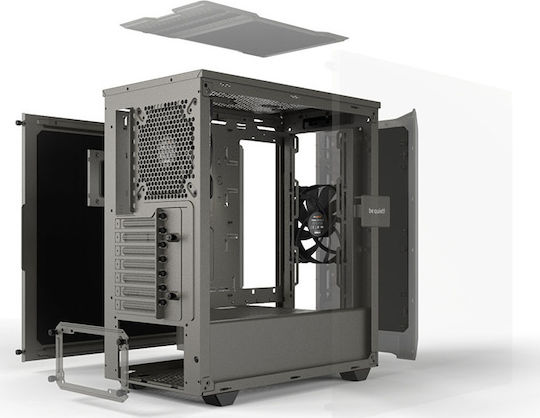 Be Quiet Pure Base 500 Midi Tower Κουτί Υπολογιστή Metallic Gray