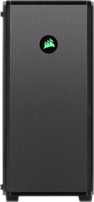 Corsair Carbide 175R RGB Gaming Midi Tower Κουτί Υπολογιστή με Πλαϊνό Παράθυρο Μαύρο