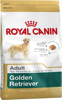 Royal Canin Adult Golden Retriever 12kg Dry Food for Adult Dogs of Large Breeds with Corn, Poultry and Rice