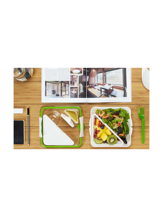 Black+Blum Кутия за храна Box Appetit 880ml Кутия за обяд Пластмаса Розов Подходяща за микровълнова фурна 880мл 1бр