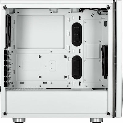 Carbide Spec-06 RGB Tempered Glass Gaming Midi-Turm Computergehäuse Weiß