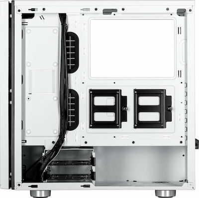 Carbide Spec-06 RGB Tempered Glass Gaming Midi-Turm Computergehäuse Weiß