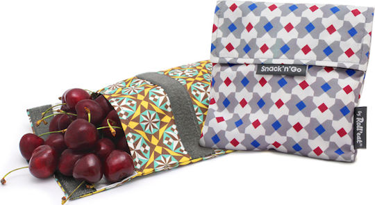 Snack 'n' Go Vitro Kinder Lunchtasche Mehrfarbige Isolierte Imbiss-Tasche 16cm