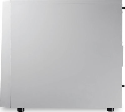 BitFenix Neos Midi Tower Computer Case with Window Panel Purple