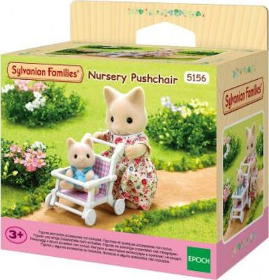 Epoch Toys Miniature Toy Nursery Pushchair Sylvanian Families for 3+ Years