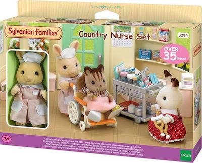 Epoch Toys Παιχνίδι Μινιατούρα Sylvanian Families Country Nurse Set για 3+ Ετών