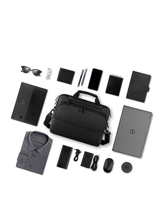 Dell Pro Briefcase Αδιάβροχη Τσάντα Ώμου / Χειρός για Laptop 14" σε Μαύρο χρώμα