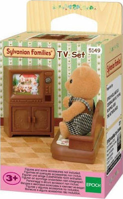 Epoch Toys Miniature Toy TV Set Sylvanian Families for 3+ Years