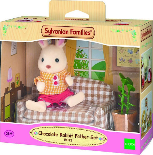 Epoch Toys Chocolate Rabbit Father Set Sylvanian Families για 3+ Ετών 17εκ. (Διάφορα Σχέδια)