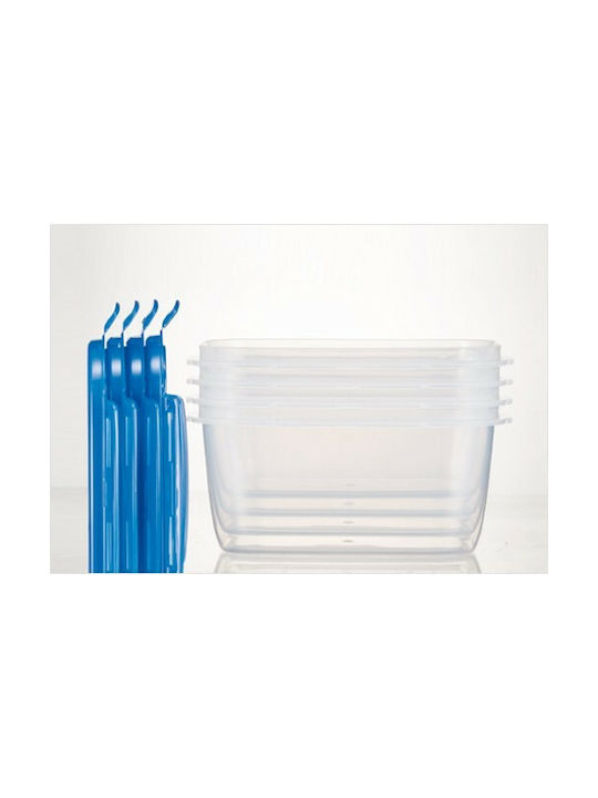 Lock&Lock Microwave Plastic Lunch Box Blue 560ml