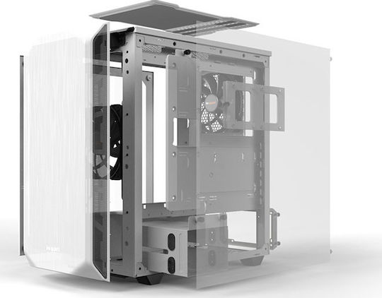 Be Quiet Pure Base 500 Gaming Midi Tower Κουτί Υπολογιστή με Πλαϊνό Παράθυρο Λευκό