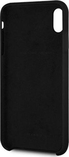 Ferrari Off Track Back Cover Silicone Black (iPhone XS Max)