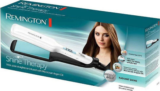 Remington Shine Therapy S8550 Hair Straightener with Ceramic Plates