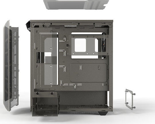 Be Quiet Pure Base 500 Gaming Midi Tower Computer Case with Gray Side Window
