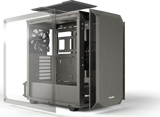 Be Quiet Pure Base 500 Gaming Midi Tower Computer Case with Gray Side Window