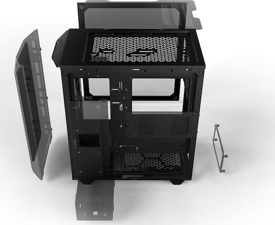 Be Quiet Pure Base 500 Gaming Midi Tower Κουτί Υπολογιστή με Πλαϊνό Παράθυρο Μαύρο