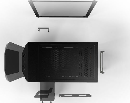 Be Quiet Pure Base 500 Gaming Midi Tower Κουτί Υπολογιστή με Πλαϊνό Παράθυρο Μαύρο
