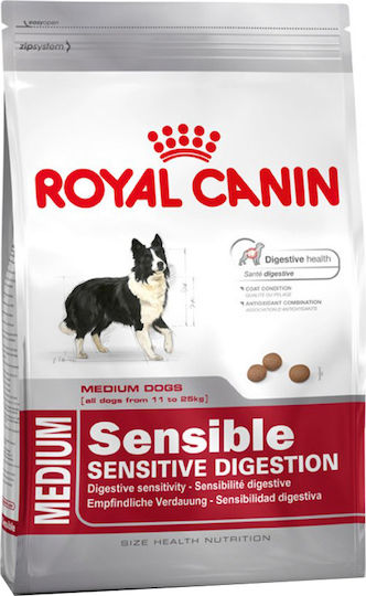 Royal Canin Digestive Care Medium 3kg Dry Food Gluten-Free for Adult Medium Breed Dogs with Poultry and Rice