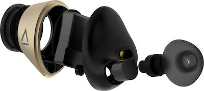 Creative Outlier In-ear Bluetooth Handsfree Ακουστικά με Αντοχή στον Ιδρώτα και Θήκη Φόρτισης Χρυσά