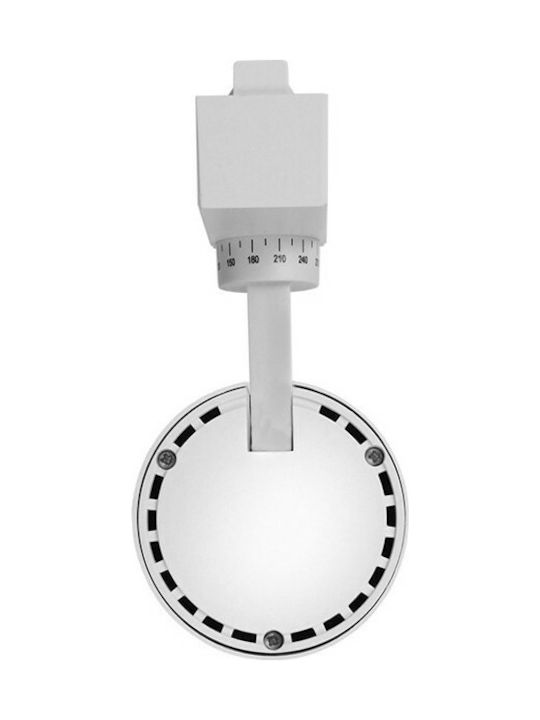 GloboStar Single LED Cool White Spot in White Color