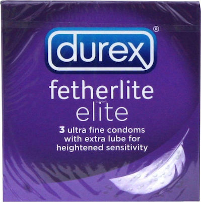 Durex Προφυλακτικά Fetherlite Elite Λεπτά 3τμχ