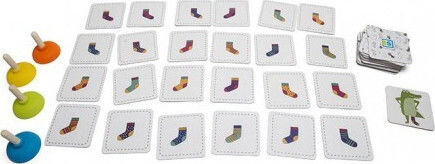 Board Game Crocs’ Socks for 1-4 Players 4+ Years Old (EN) BS Toys