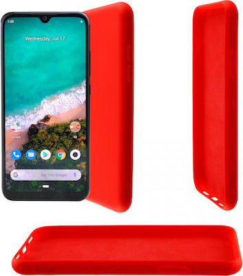 Lime Silicone Back Cover Red (Xiaomi Mi A3)