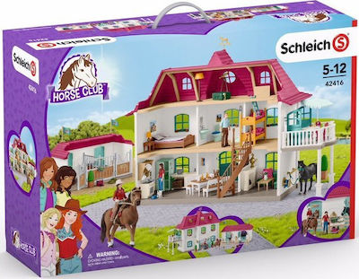 Schleich-S Miniature Toy Large Horse Stable with House and Stable for 5-12 Years