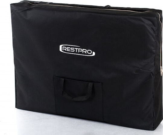 Rest Pro Classic 2 Wooden Portable/Folding Orange Massage and Physiotherapy Bed 192x70cm