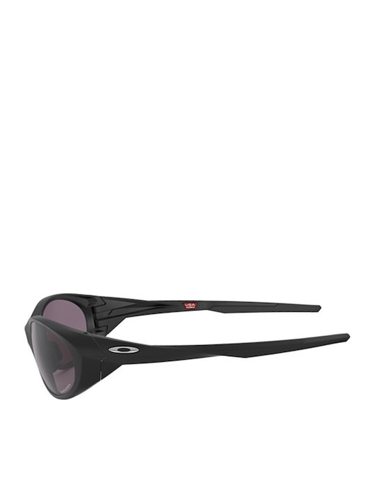 Oakley Eye Jacket Redux Herren Sonnenbrille mit Gray Kunststoff Gestell und Schwarz Linse OO9438-01